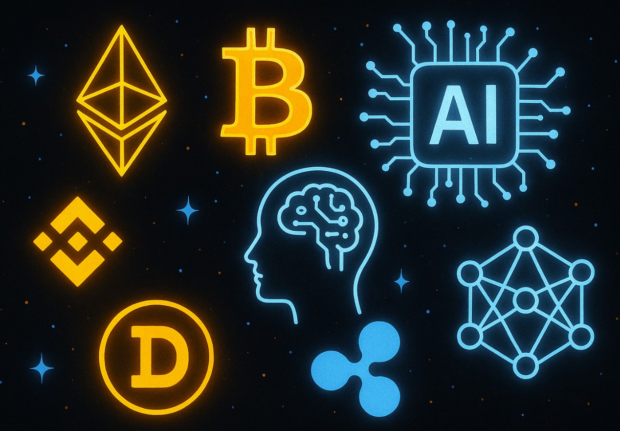 Kripto ve Yapay Zeka birleşiyor: 2025’in öne çıkan tokenları